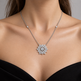4 Carat Natural Diamond Isabelle Design Necklace