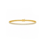 5.00 Carat Super Light Crown Bracelet in 14K Gold