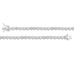 5.00 Carat Super Light Crown Bracelet in 14K Gold