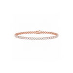 5.00 Carat Super Light Crown Bracelet in 14K Gold