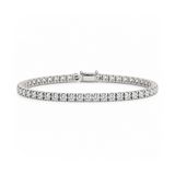 5 Carat Natural Diamond Clair Design Tennis Bracelet