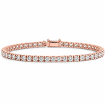 5 Carat Natural Diamond Clair Design Tennis Bracelet