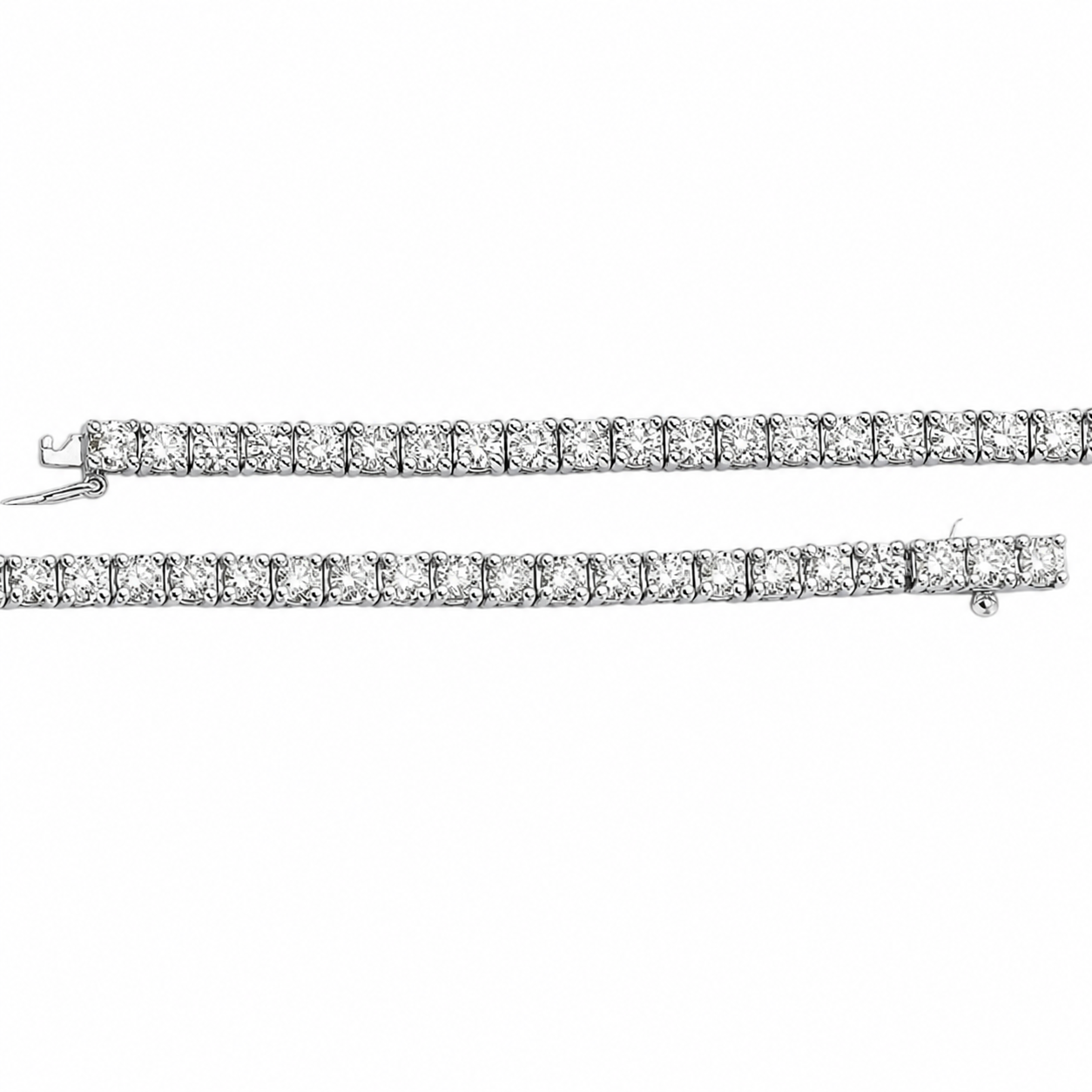 5 Carat Natural Diamond Classic Tennis Bracelet