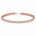 5 Carat Natural Diamond Classic Tennis Bracelet