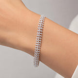 5 Carat Natural Diamond Crush Design Bracelet