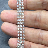 5 Carat Natural Diamond Crush Design Bracelet