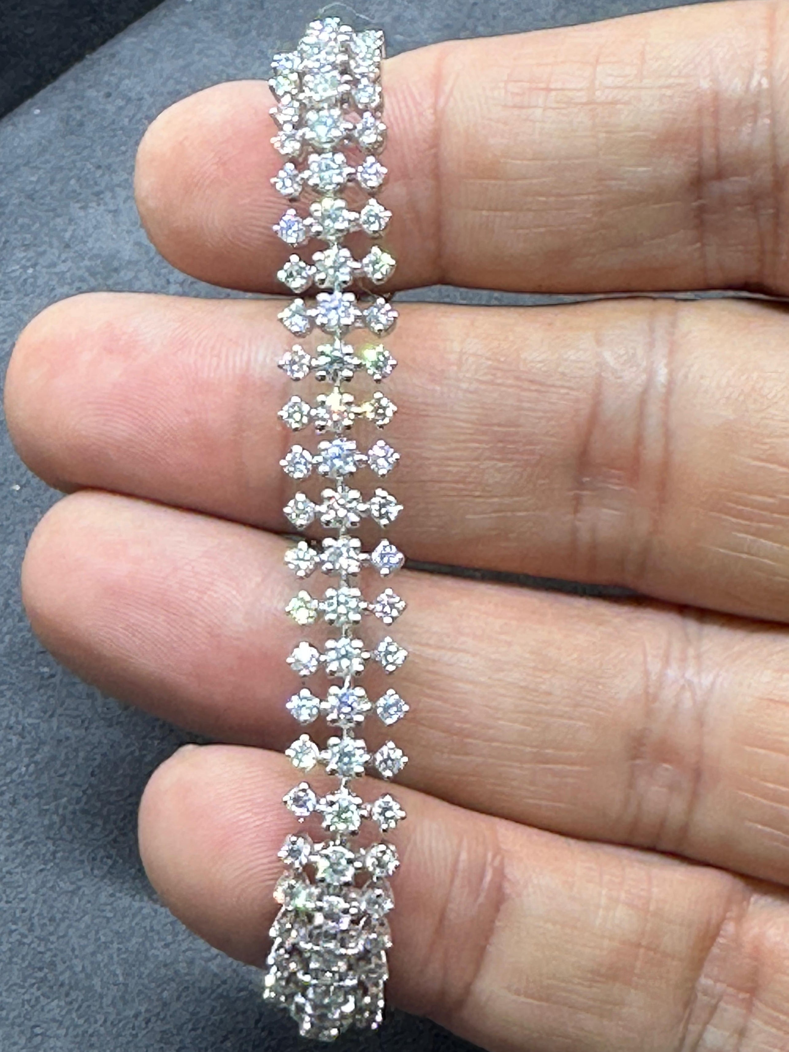 5 Carat Natural Diamond Crush Design Bracelet