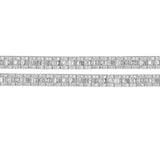 6.40 Ct. Natural Diamond Baguette Design Tennis Bracelet