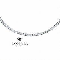 6 Carat Natural Diamond Clair Tennis Necklace