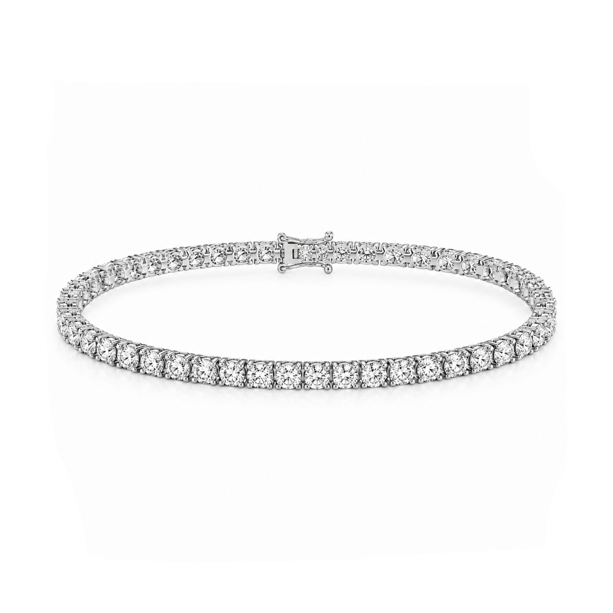 6 Carat Natural Diamond Classic Tennis Bracelet