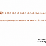 7.10 Gr. Mounting Pear Graduated Bracelet 18K Gold