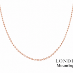 Mounting Pear Graduated Necklace