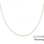 Mounting Pear Graduated Necklace