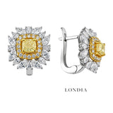 7.60 Ct. Natural Diamond Fancy Yellow Design Set