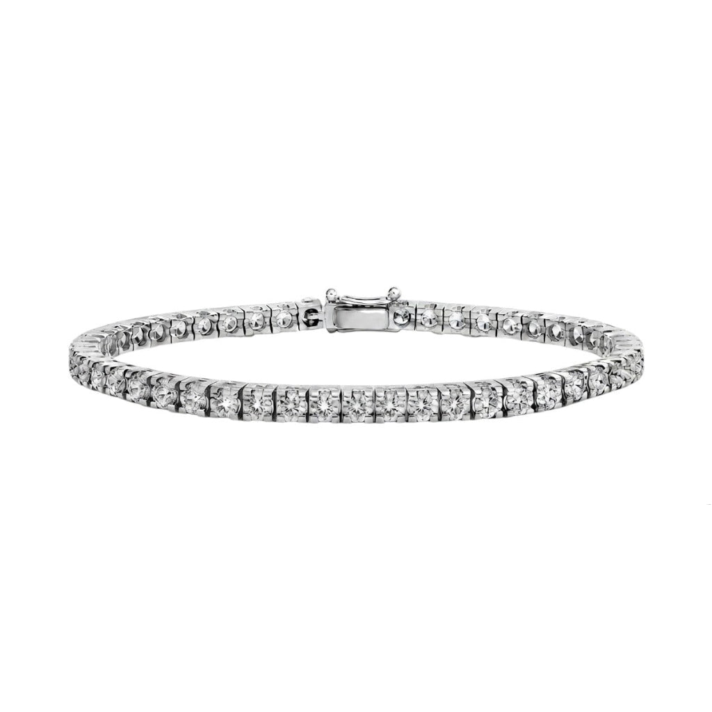 7 Carat Natural Diamond Clair Design Tennis Bracelet