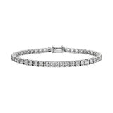 7 Carat Natural Diamond Clair Design Tennis Bracelet
