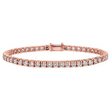 7 Carat Natural Diamond Clair Design Tennis Bracelet