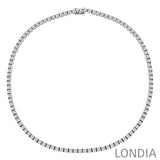 7 Carat Natural Diamond Clair Tennis Necklace