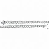 7 Carat Natural Diamond Classic Tennis Bracelet