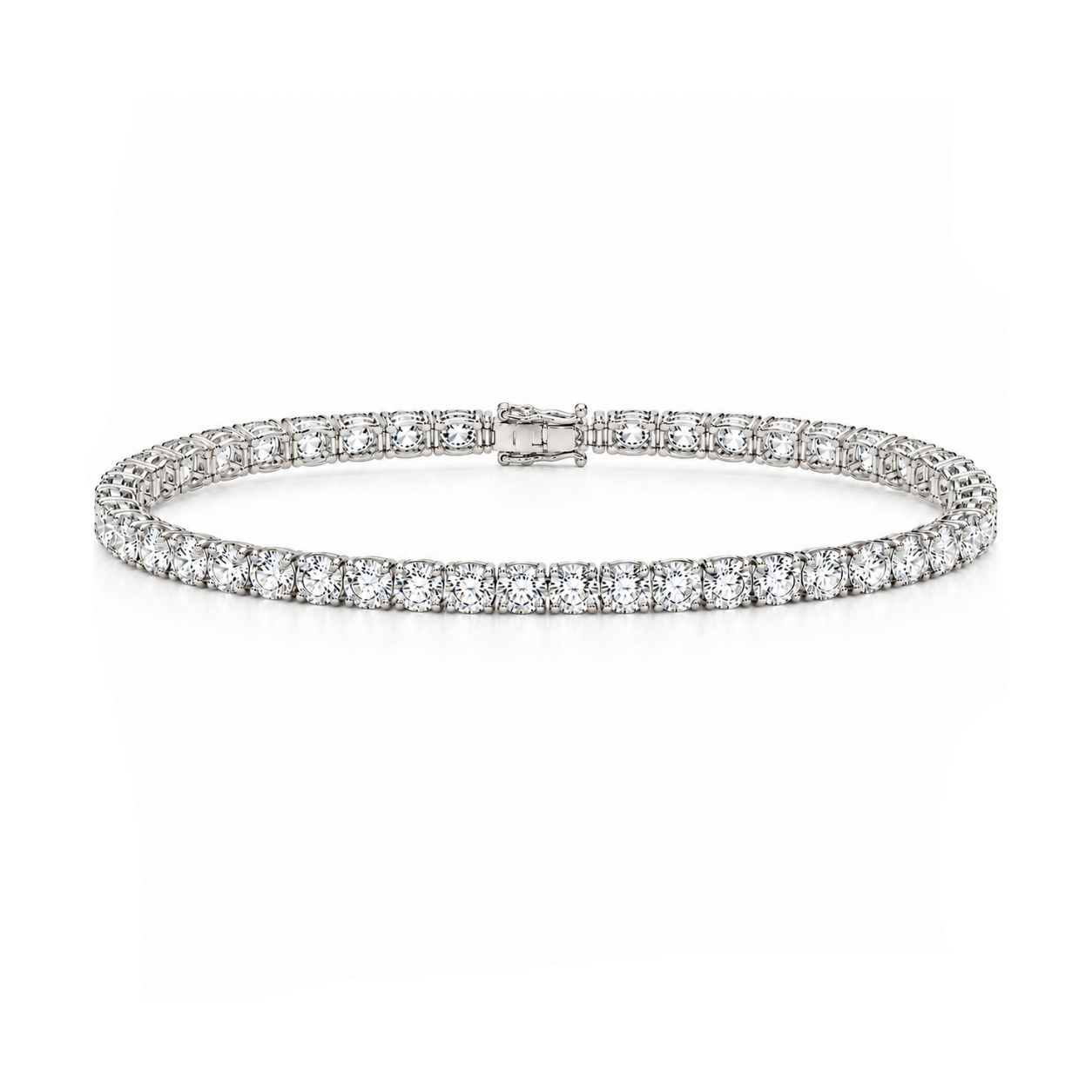 8 Carat Natural Diamond Classic Tennis Bracelet
