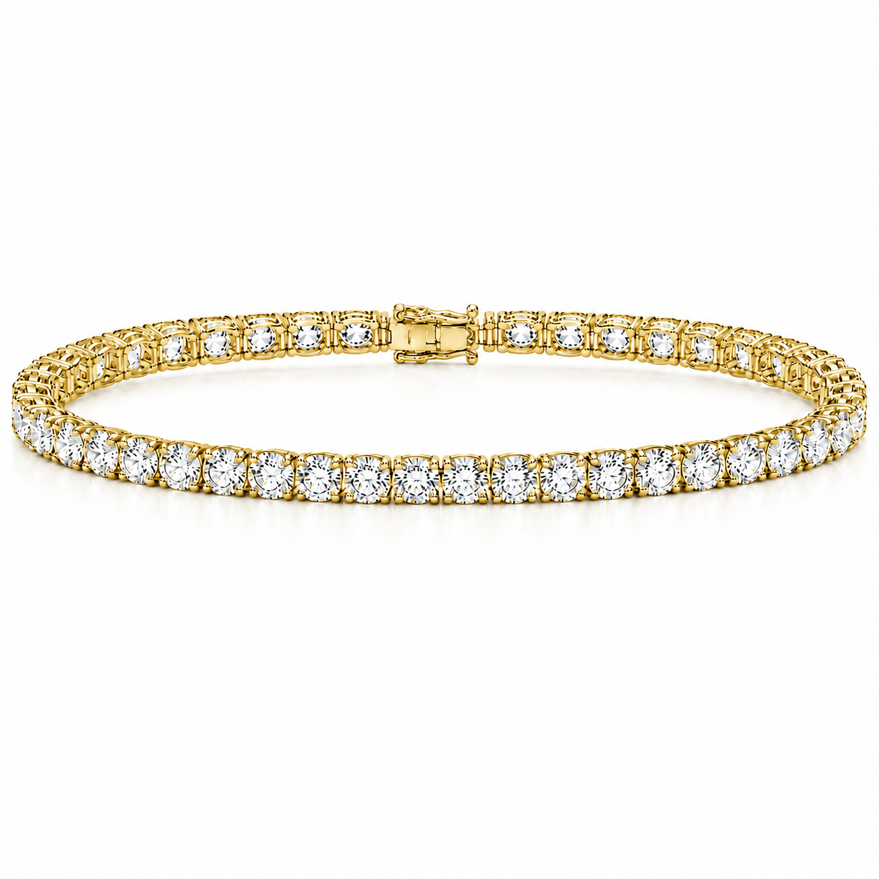 8 Carat Natural Diamond Classic Tennis Bracelet