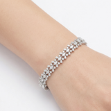 9.00 Carat Londia Crush Design Diamond Bracelet