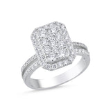 Diamond Everlight Collection 1.10 Carat 14K Gold Ring