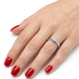 F Color 0.20 Carat Natural Diamond Solitaire Ring