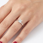 Natural Diamond Solitaire Ring