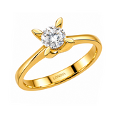 Natural Diamond Solitaire Ring