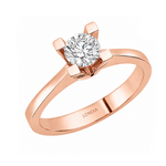 Natural Diamond Solitaire Ring