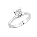 Natural Diamond Solitaire Ring