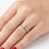 Natural Diamond Solitaire Ring