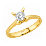 Natural Diamond Solitaire Ring