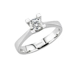 Natural Diamond Solitaire Ring