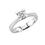 Natural Diamond Solitaire Ring