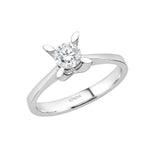 Natural Diamond Solitaire Ring