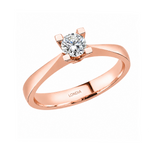 0.50 Carat Natural Diamond Solitaire Ring