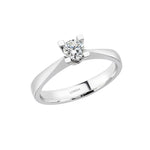 0.50 Carat Natural Diamond Solitaire Ring
