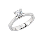 Natural Diamond Solitaire Ring