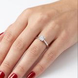 0.70 Carat Natural Diamond Solitaire Ring