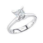 Natural Diamond Solitaire Ring
