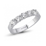 F Color 0.90 Carat Natural Diamond Five-Stone Ring