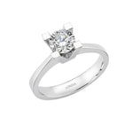 Natural Diamond Solitaire Ring