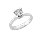 Natural Diamond Solitaire Ring