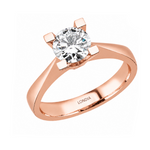Natural Diamond Solitaire Ring