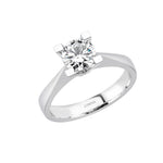 Natural Diamond Solitaire Ring