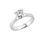 Natural Diamond Solitaire Ring