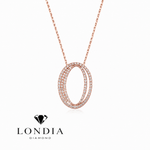 Personalized Royal O Initial 0.50 Carat Natural Diamond Necklace