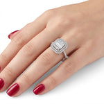 0.60 Carat Natural Diamond Baguette Design Diamond Ring | LONDIA